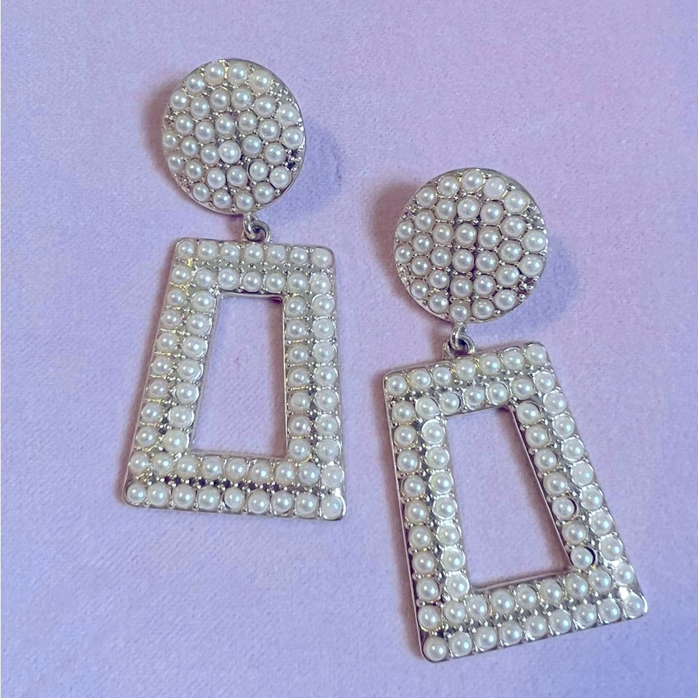 Pearl Statement Earrings